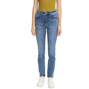 Esprit Skinny-fit-Jeans High Rise Jeans mit Washed-Out-Effect