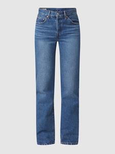 Levi's 300 Straight fit jeans van katoen, model '501' - 'Water