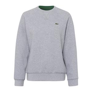 Lacoste Damen Rundhals-Sweatshirt aus Baumwollmischung - Heidekraut Grau 