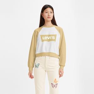 Levi's Cropped sweater, logo vooraan