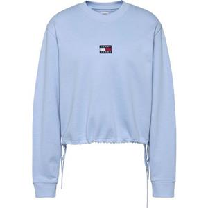 Tommy Jeans Curve Cropped Cotton-Jersey Sweatshirt - 1XL