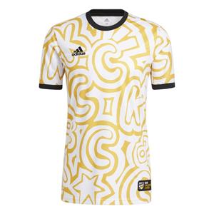adidas MLS Pre Match T-Shirt KCC - Weiß/Gelb
