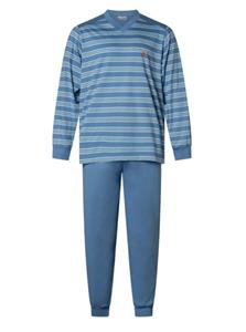 Gentlemen tricot heren pyjama - 4208 V-hals