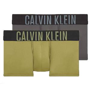 Calvin Klein boxershorts Intense power 2-pack groen-grijs