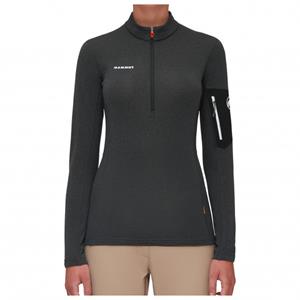 Mammut Women's Aenergy Light ML Half Zip Pull - Fleecetrui, zwart