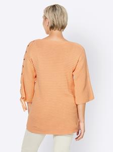 Pullover in apricot van Best Connections
