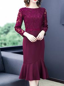 BERRYLOOK Elegant Fashion Lace Dress