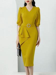 BERRYLOOK Women's Elegant Slimming Dress For Women