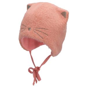 Sterntaler Beanie dierengezicht roze