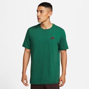 Nike Sportswear Club Tee grün/braun Größe L