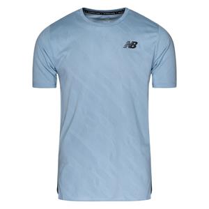 newbalance New Balance Lauf T-Shirt Q Speed Jacquard - Blau