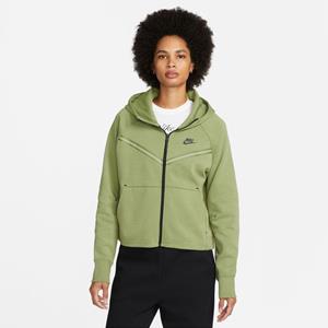 Nike Hoodie Tech Fleece NSW Windrunner - Grün/Schwarz Damen