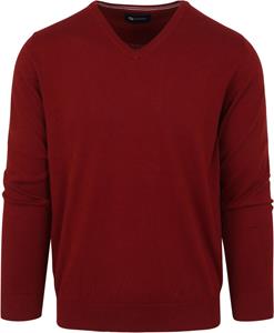 Suitable Pullover Vini V-Ausschnitt Rot