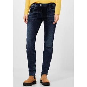 Cecil Slim-fit-Jeans "Style Toronto", mit Zipperdetail