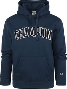 Champion Hoodie Logo Donkerblauw