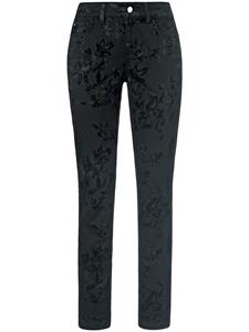 TALBOT RUNHOF X PETER HAHN, 5-Pocket-Jeans Mit Floralem Muster in schwarz, Jeans für Damen