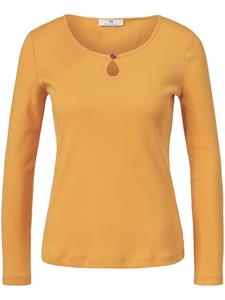 Peter Hahn, Langarmshirt Cotton in gelb, Shirts für Damen