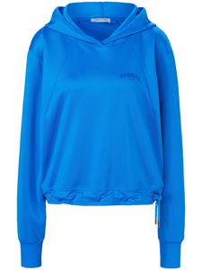 Margittes, Sweatshirt Hoodie With Drawstring Hem in dunkelblau, Sweatshirts und Hoodies für Damen