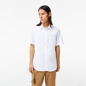 Lacoste Herren-Hemd aus Baumwolle - Weiß 