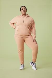 Active People Damen Kapuzenpullover mit Reißverschluss - Pink