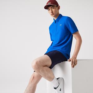 Lacoste Atmungsaktives Herren-Golf Polo  Sport - Blau 