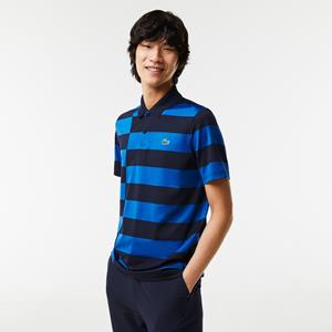 Men's Lacoste Men's Tennis Colourblock Short Sleeve Polo Shirt in Multi colour