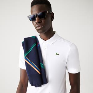 Lacoste Herren  Sport Golf-Poloshirt aus Baumwollpiqué - Weiß 