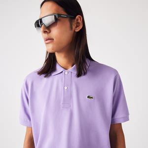 Lacoste Klassisch geschnittenes  L.12.12 Polo aus Petit Piqué - Lila 