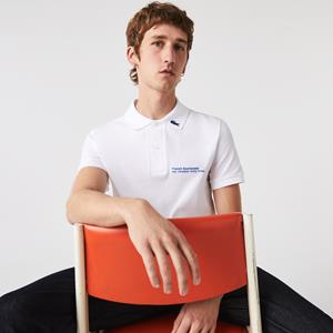 Lacoste Regular Fit Herren  Poloshirt - Weiß 