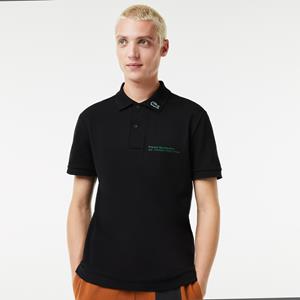 Lacoste Regular Fit Herren  Poloshirt - Schwarz 