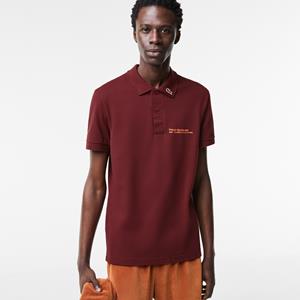 Lacoste Regular Fit Herren  Poloshirt - Burgunder 