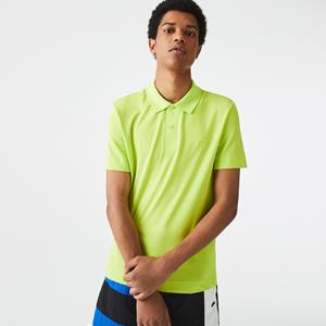 Lacoste Herren -Poloshirt aus Stretch-Baumwoll-Piqué - Gelb 