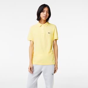 Lacoste Men's Slim fit  Polo Shirt in petit piqué - Gelb 
