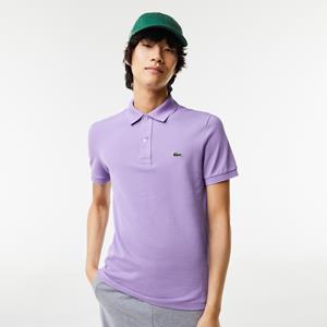 Lacoste Men's Slim fit  Polo Shirt in petit piqué - Lila 