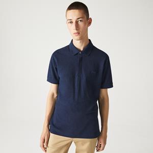 Lacoste Regular Fit Herren- PARIS POLO aus Stretch-Piqué - Heidekraut Blau 