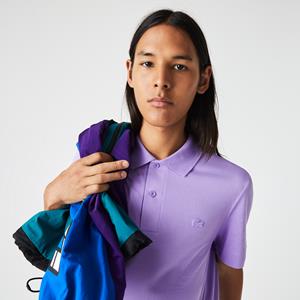 Lacoste Herren  Regular Fit Poloshirt - Lila 