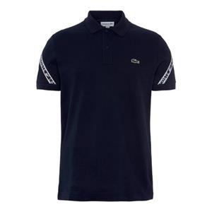 Lacoste Regular Fit Herren-Poloshirt aus Stretch-Mini-Piqué - Navy Blau 