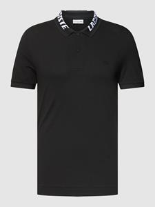 Lacoste Herren  Poloshirt aus Stretch Piqué - Schwarz 