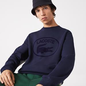 Lacoste Herren  Sweatshirt aus Bio-Baumwolle - Navy Blau 