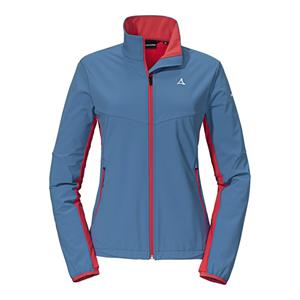 Schöffel Rinnen L Softshell Jacket Damen Softshelljacke blau-pink 