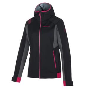 La sportiva Macnas Softshell Jacket W Damen Softshelljacke black/cerise,schwarz 