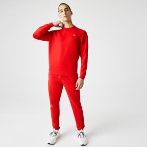 Lacoste Herren  Sport Sweatshirt mit Mesh-Einsätzen - Rot 