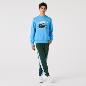 Lacoste Herren  Sweatshirt mit Krokodil-Aufdruck - Blau 