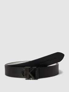 Damengürtel Calvin Klein Jeans - Mono Hardware Leather Belt 2.5mm K60K610365 BDS