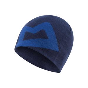 Mountain Equipment Branded Knitted Beanie Mütze dunkelblau-blau 