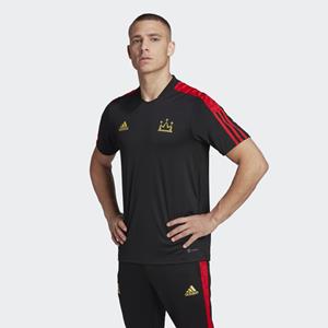 adidas Training T-Shirt Tiro Salah - Schwarz/Rot/Gold