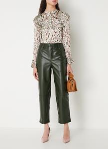 Ted Baker Plaider Faux Leather Trousers - UK 10