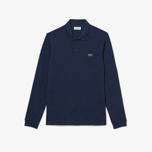 Lacoste Slim Fit Herren-Poloshirt aus Petit Piqué - Heidekraut Blau 