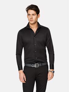 WAM Denim Overhemd Lange Mouw 75665 Pelle Black