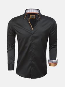 WAM Denim Overhemd 75428 Roma Black